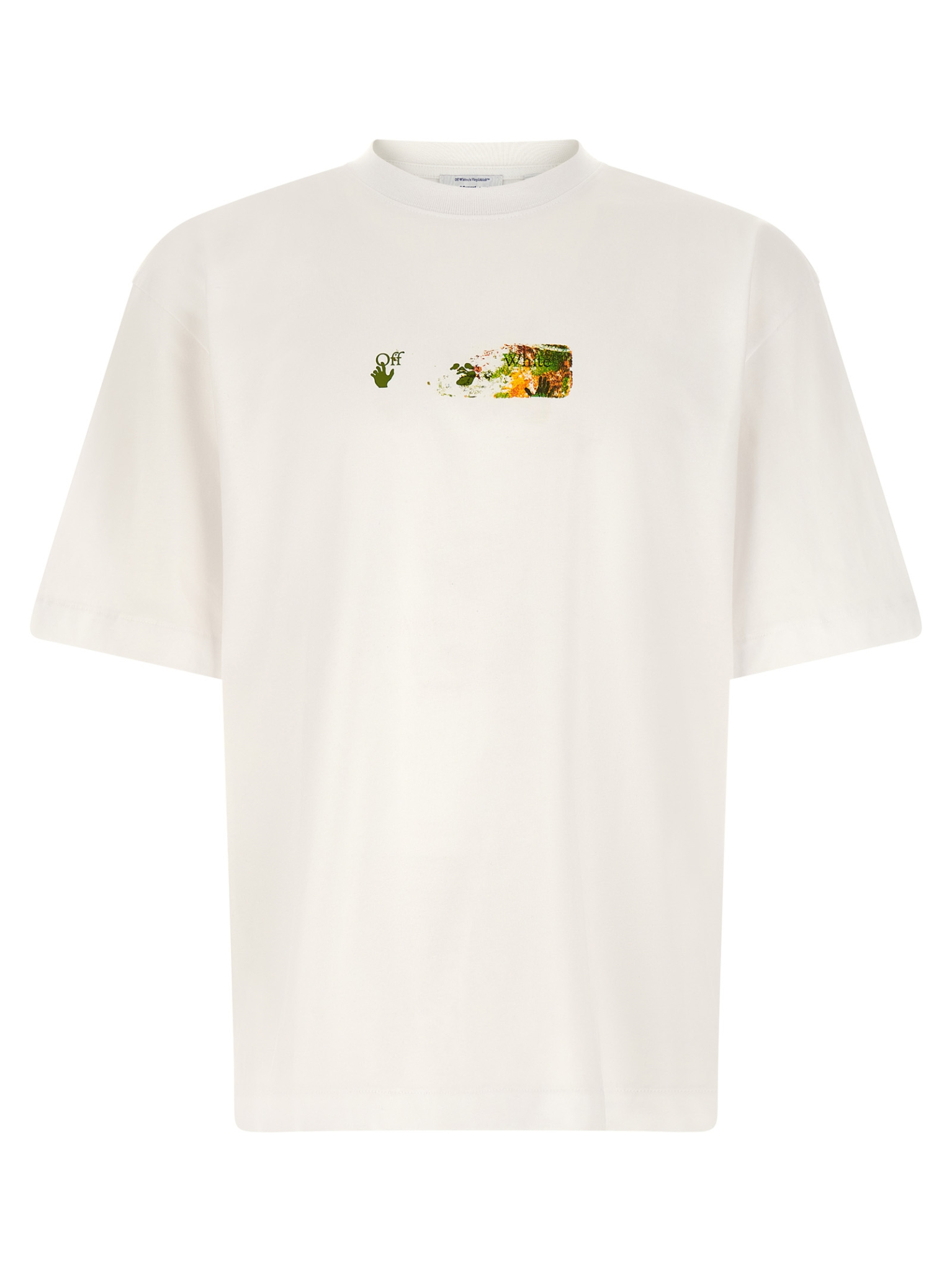 [Off-White] T-shirts Short Sleeve FW26 OMAA120F26JER00D10100100