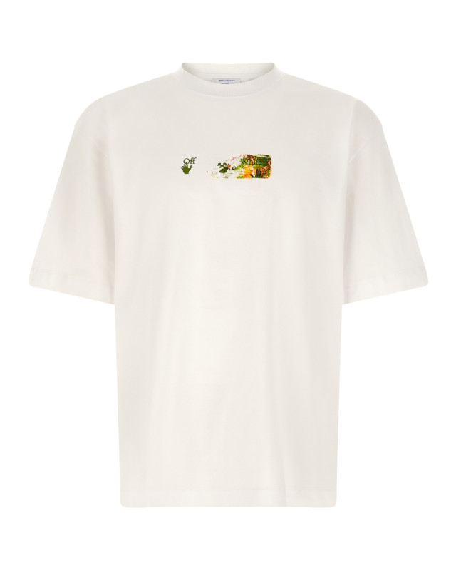 [Off-White] T-shirts Short Sleeve FW26 OMAA120F26JER00D10100100