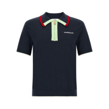 [Casablanca] T-shirts Short Sleeve FW26 MPF26KW84601NAVY