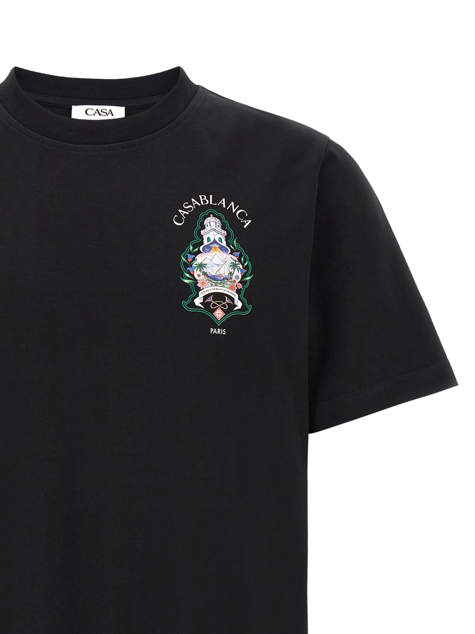 [Casablanca] T-shirts Short Sleeve FW26 MPF26JTS00102HOTELEMBLEM