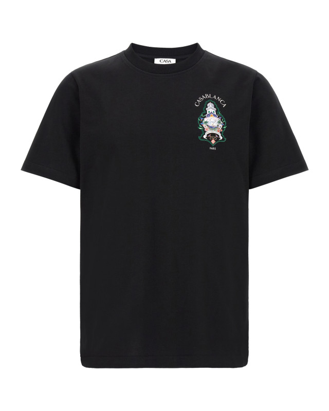 [Casablanca] T-shirts Short Sleeve FW26 MPF26JTS00102HOTELEMBLEM