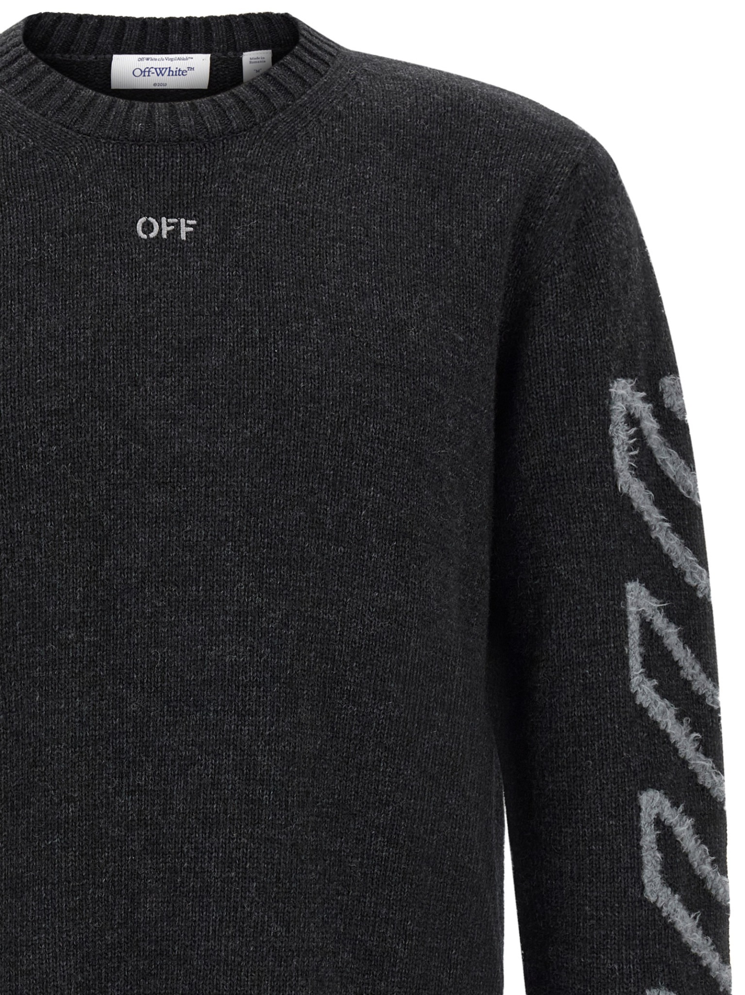 [Off-White] Knitwear FW26 OMHE087F26KNI00100010010