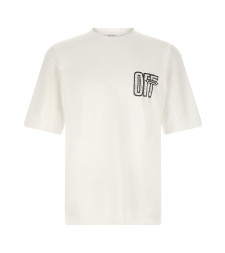 [Off-White] T-shirts Short Sleeve FW26 OMAA120F26JER00Y10100100