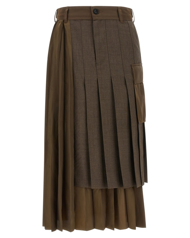 [Sacai] Long skirt FW26 2608569601