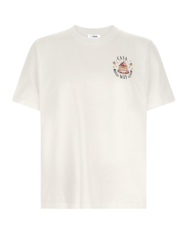 [Casablanca] T-shirts Short Sleeve FW26 MPF26JTS00105CASAWAY