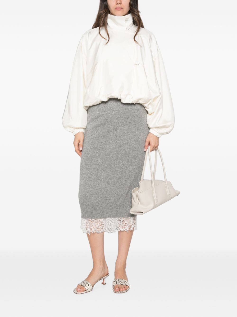 [Ermanno Scervino] Midi skirt FW26 D492O308APPYUN1704