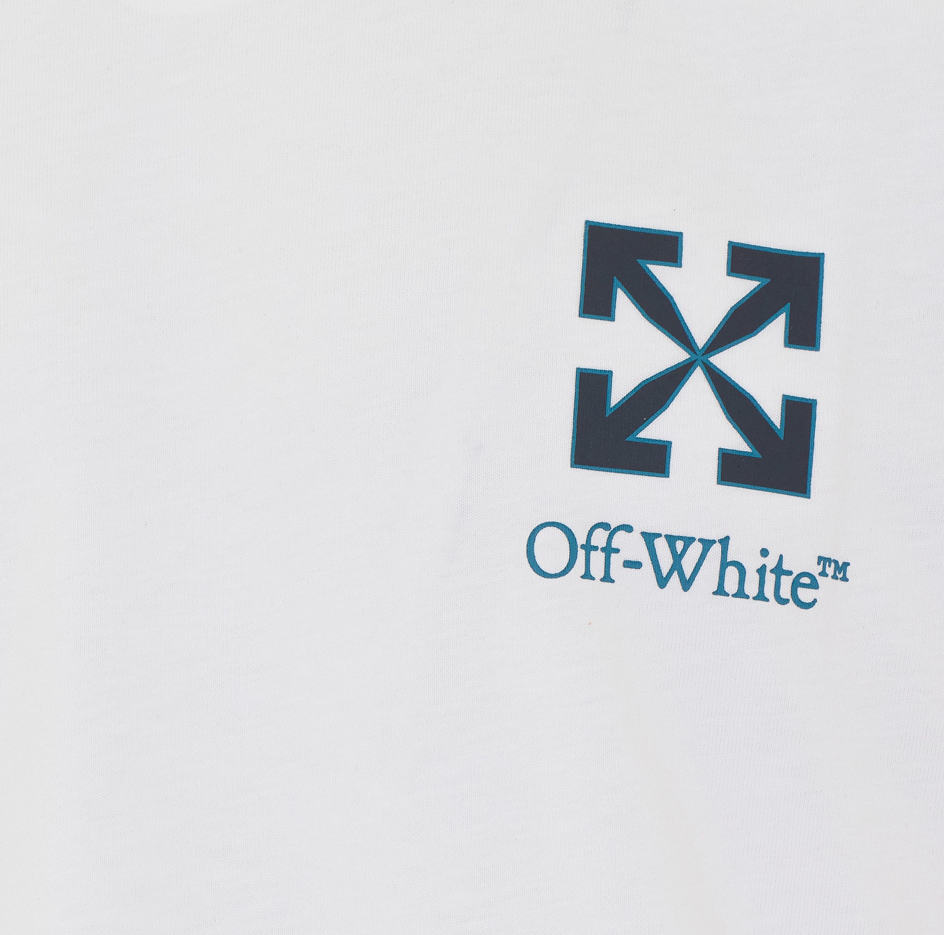 [Off White] T-shirts Short Sleeve FW26 OMAA16MF26JER00A100
