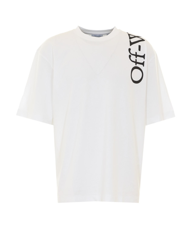 [Off White] T-shirts Short Sleeve FW26 OMAA120F26JER010100