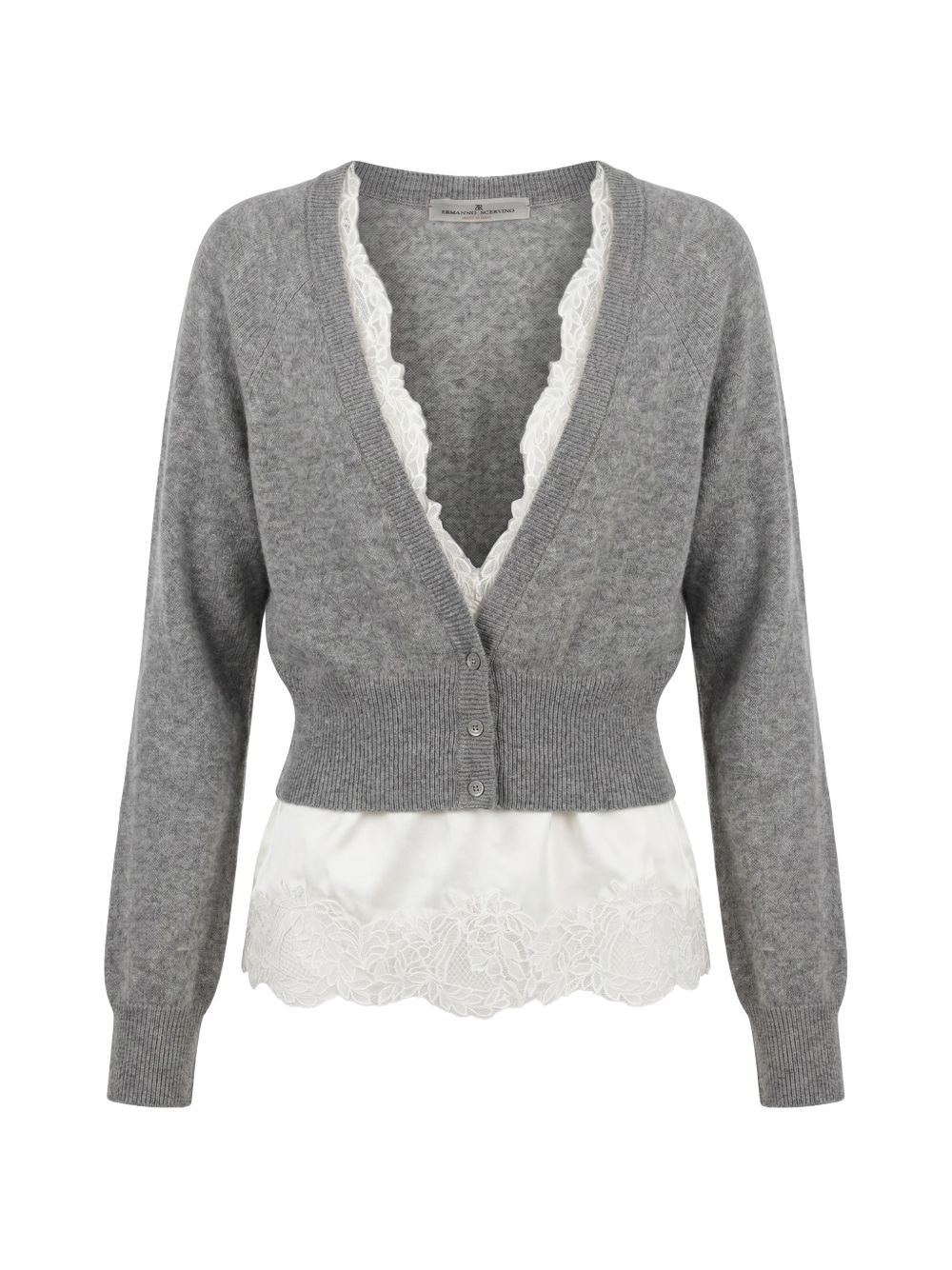 [Ermanno Scervino] Cardigan FW26 D492N300APPYUN1704
