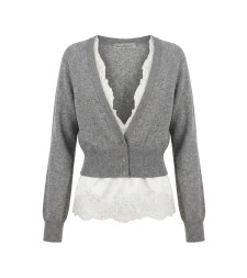 [Ermanno Scervino] Cardigan FW26 D492N300APPYUN1704