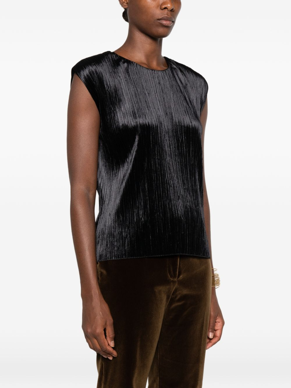 [Forte Forte] Tank top FW26 15052MYTOPNERO