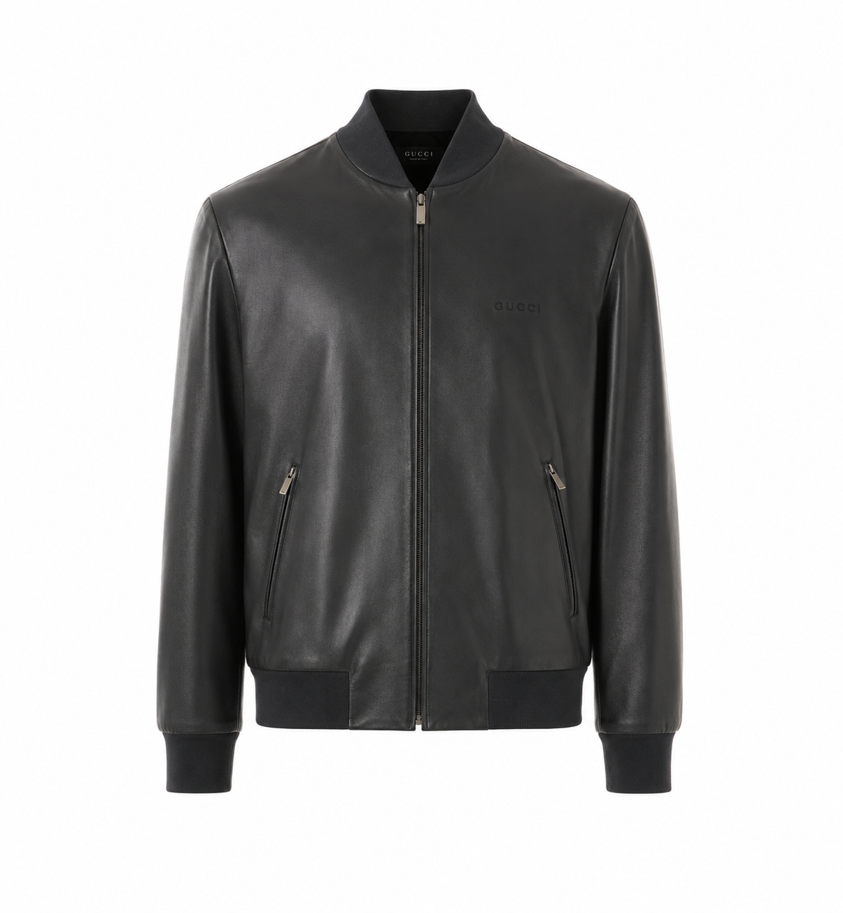[Gucci] Leather Jacket FW26 872085XNBCU1017