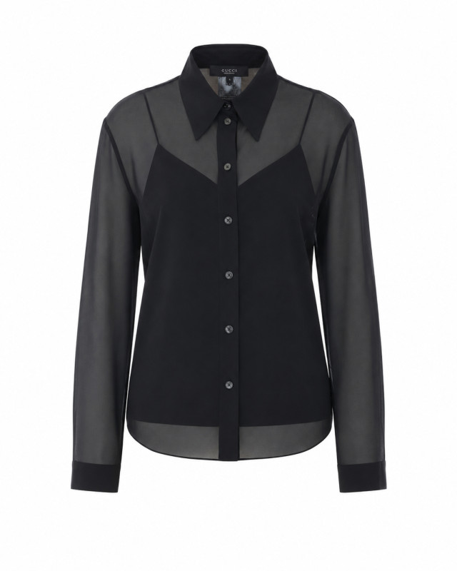 [Gucci] Shirts Long Sleeve FW26 875482ZAPE41000