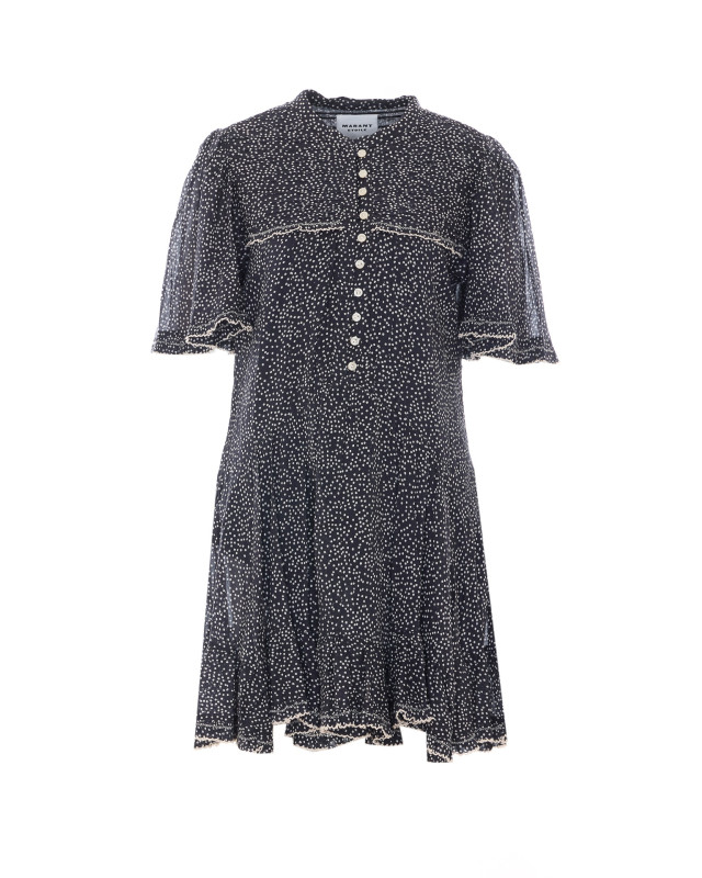 [Isabel Marant Etoile] Short sleeve dress FW26 RO1165FAD3J03EBKEC