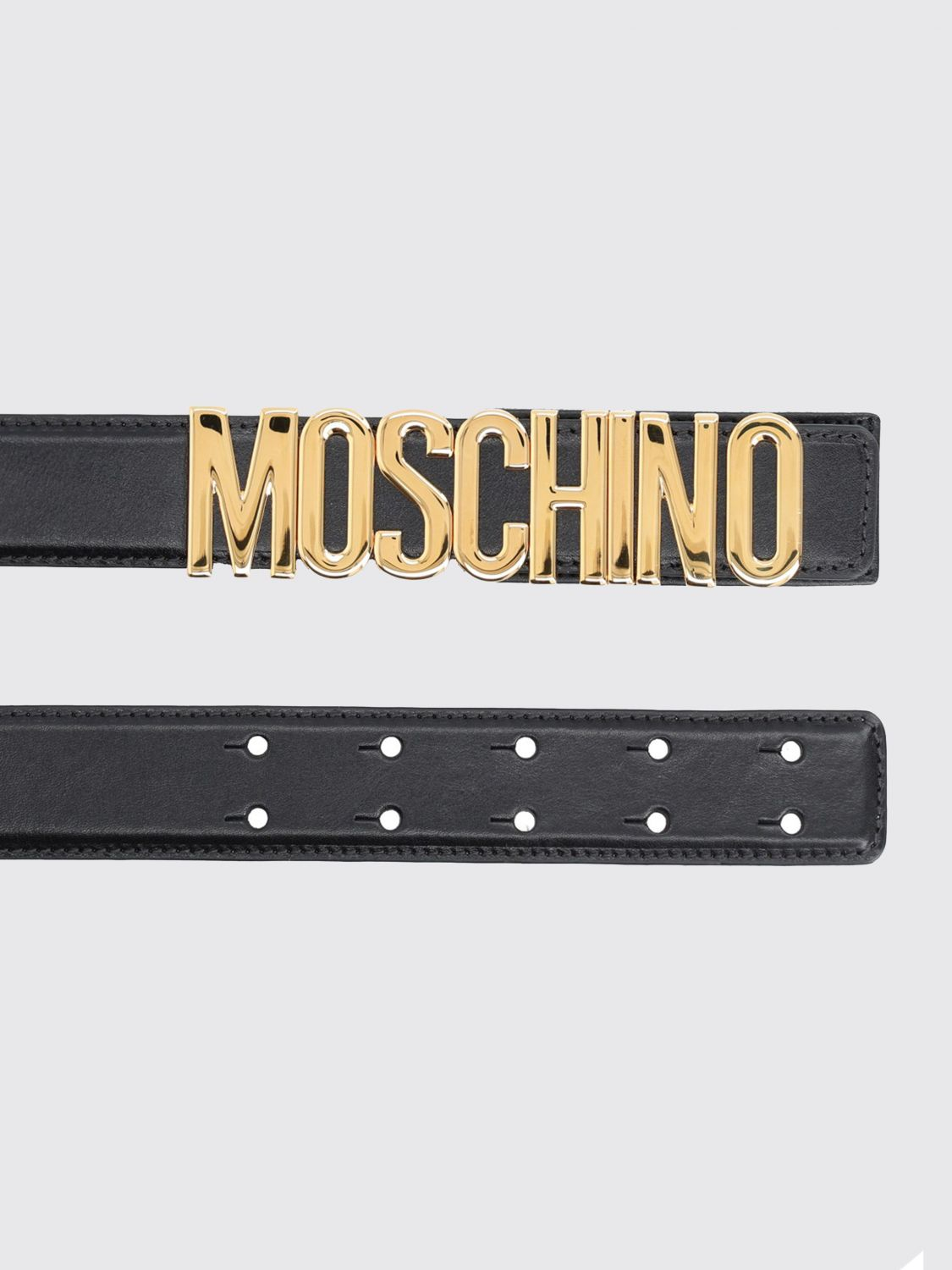 [MOSCHINO COUTURE] Belt SS26 MC6000PP1OOD9 00A