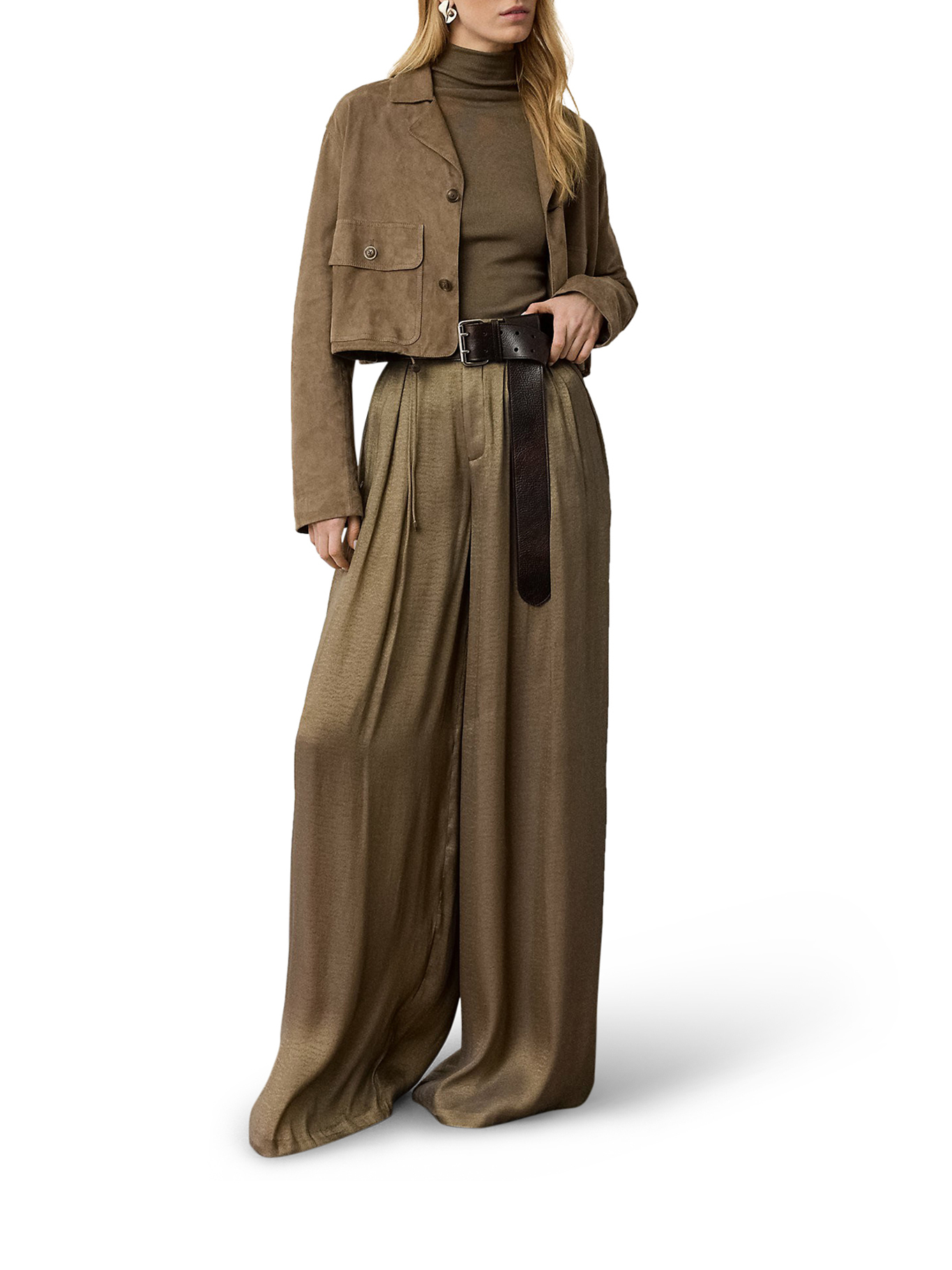 [Ralph Lauren] Trousers FW26 290P20810001AB ANTIQUE BRASS