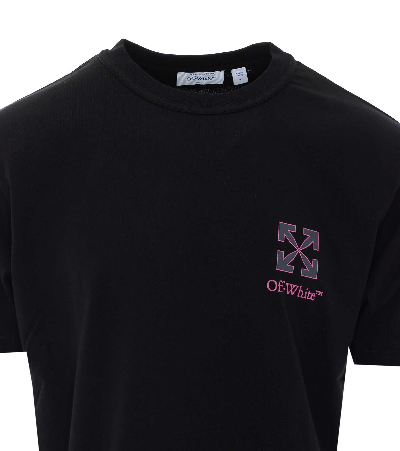 [Off White] T-shirts Short Sleeve FW26 OMAA16MF26JER00A001