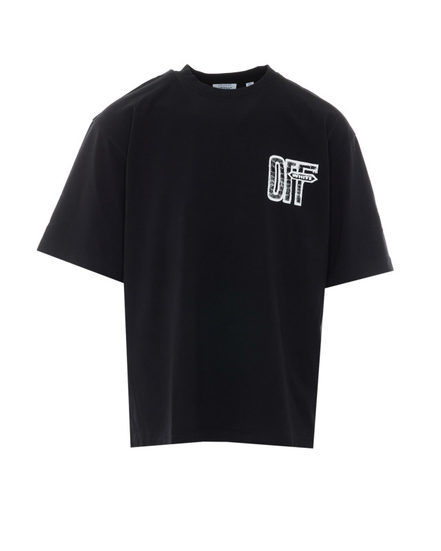 [Off White] T-shirts Short Sleeve FW26 OMAA120F26JER00Y001