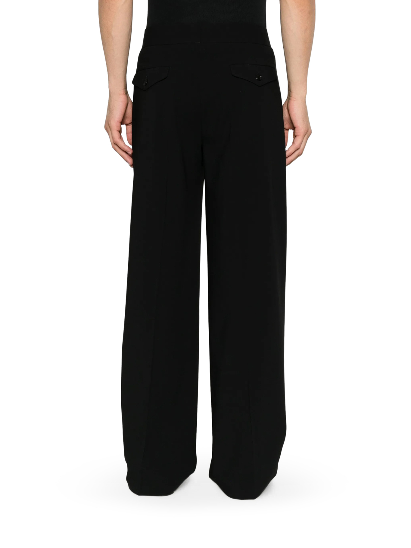 [Giorgio Armani] Trousers FW26 GM000558TE10043UC001 BLACK