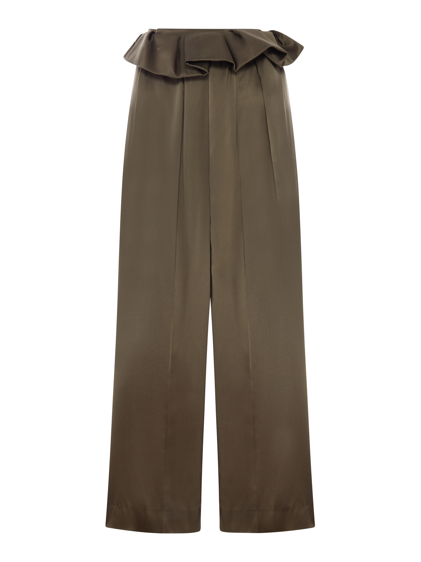 [KHAITE] Trousers FW26 32103029429 DARK OLIVE