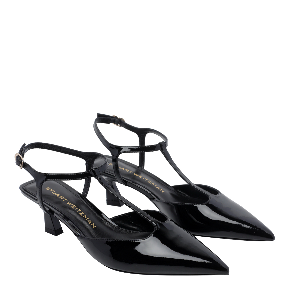 [Stuart Weitzman] Pumps FW26 SO171 VINNIE T-STRAP PUMPPATBLK