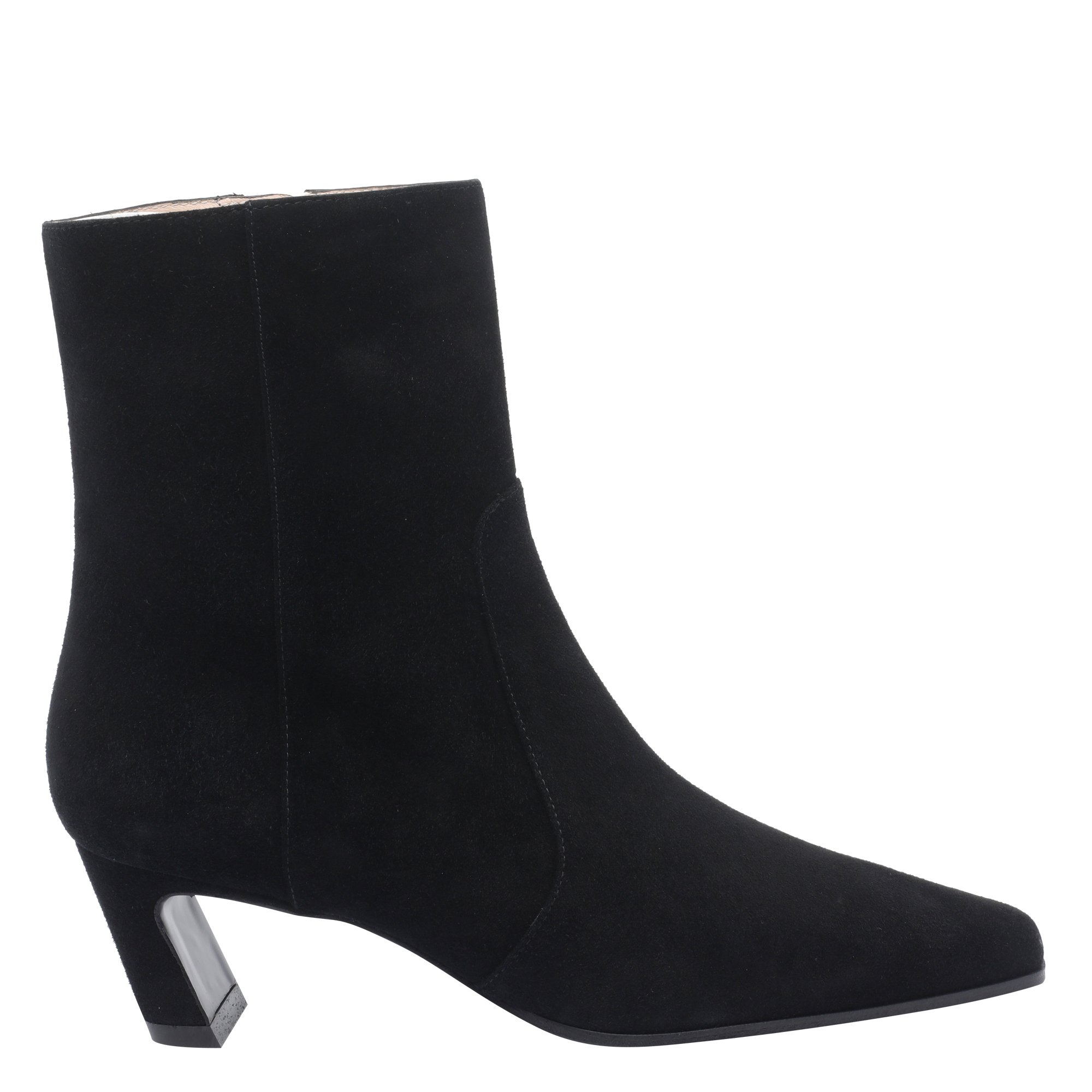 [Stuart Weitzman] Ankle Boots FW26 SM498 STASSI ZIP BOOTIE 50SUEBLK
