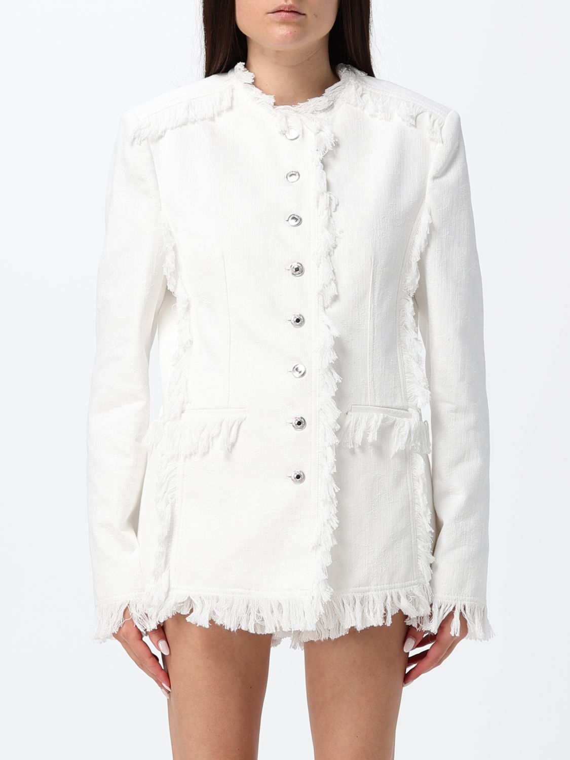 [MSGM] Jacket SS26 4042MDG01267308 OFF WHITE