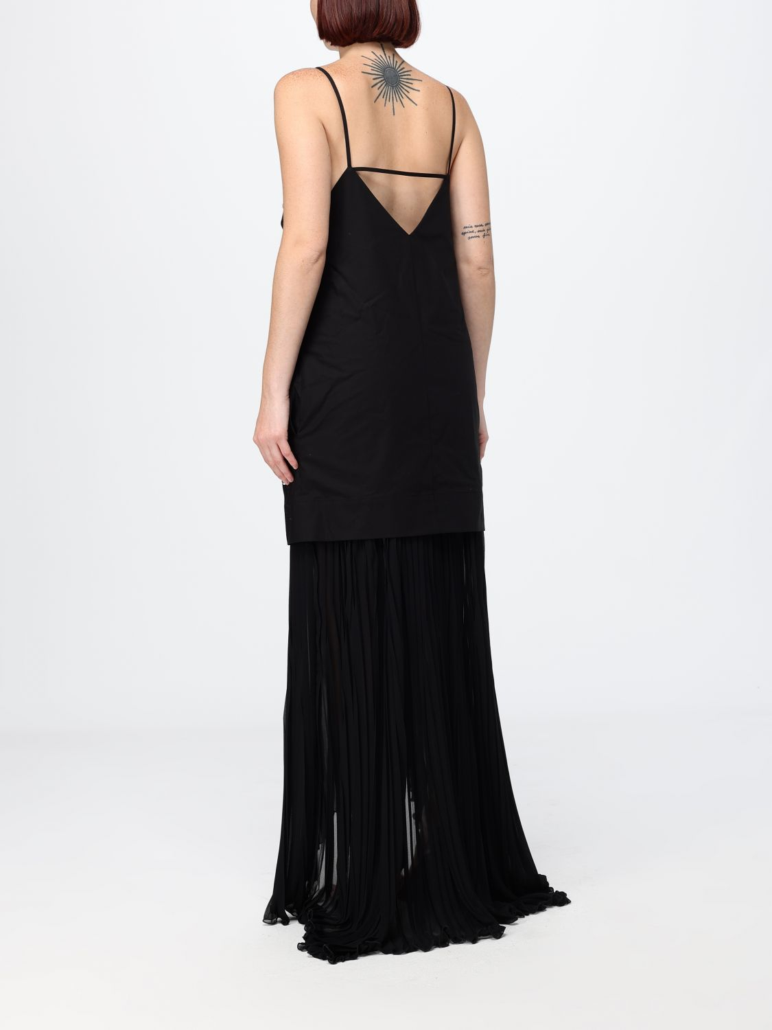 [MSGM] Sleeveless dress SS26 4042MDA26PX267112 BLACK
