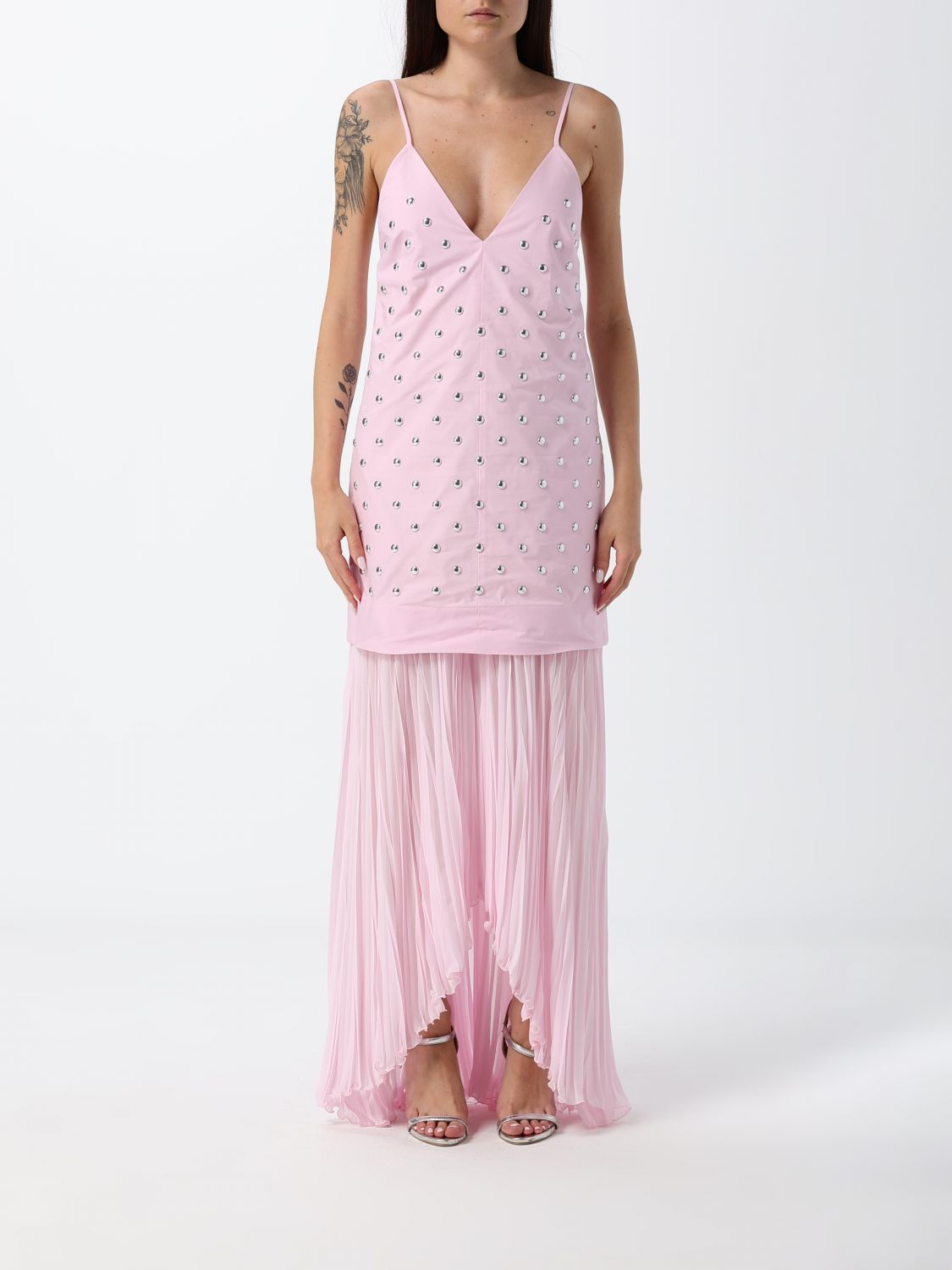 [MSGM] Sleeveless dress SS26 4042MDA26PX267112 PINK