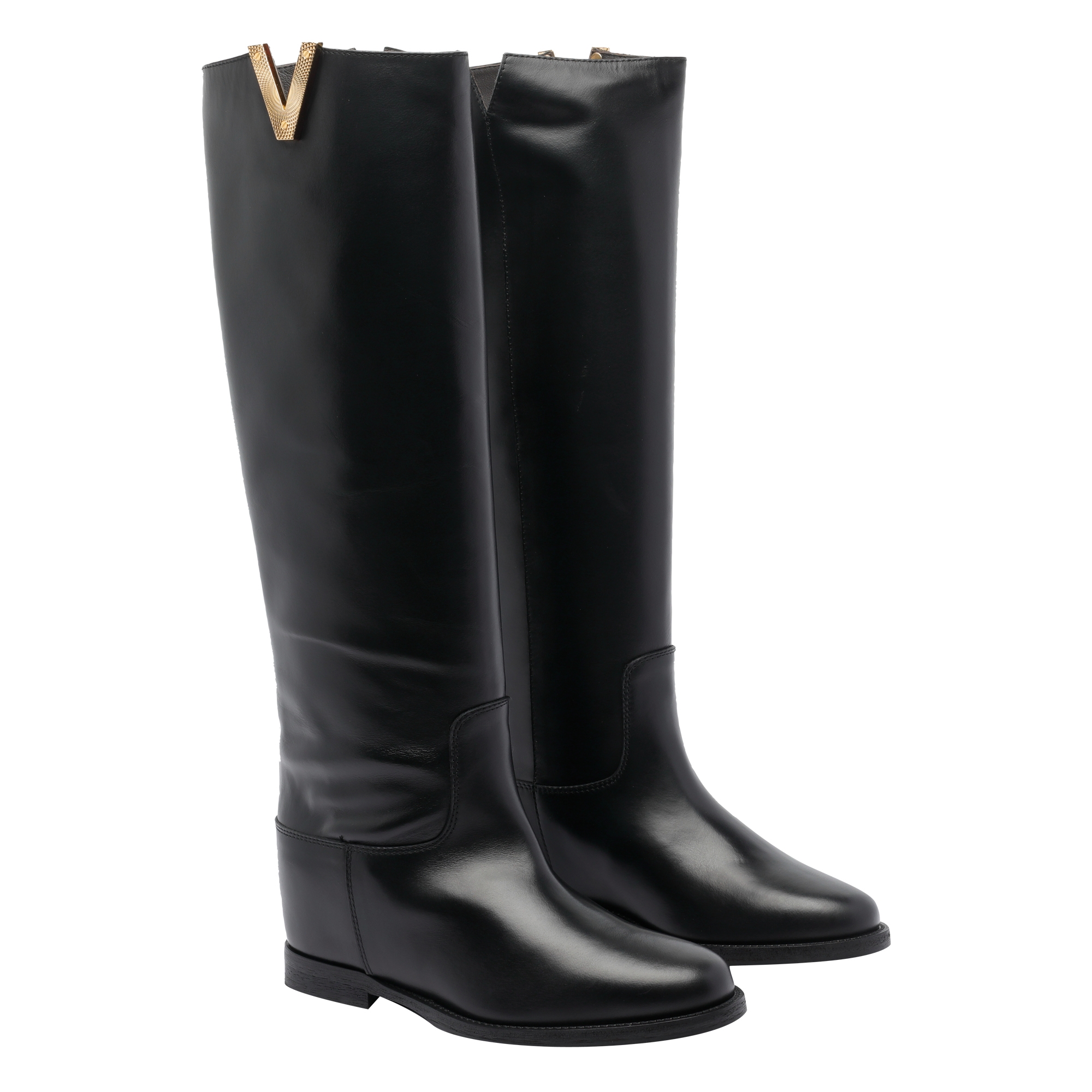 [VIA ROMA 15] Ankle Boots FW26 4248776NERO
