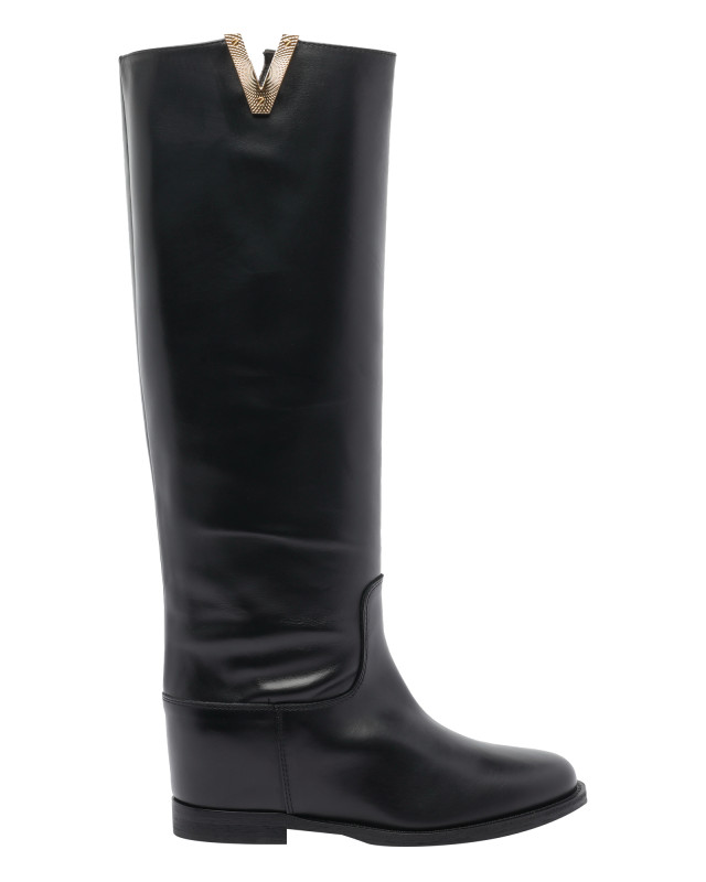 [VIA ROMA 15] Ankle Boots FW26 4248776NERO