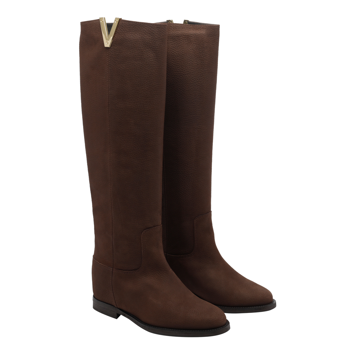 [VIA ROMA 15] Ankle Boots FW26 2568.776BRUCIATO