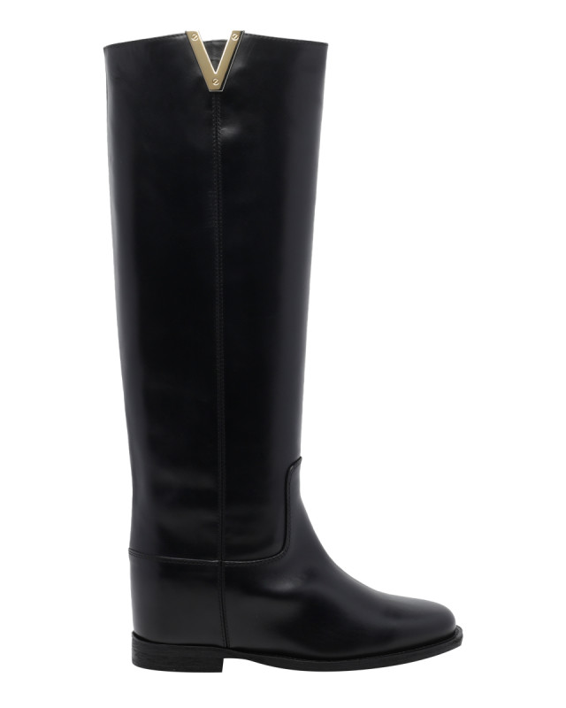 [VIA ROMA 15] Ankle Boots FW26 2568776NERO