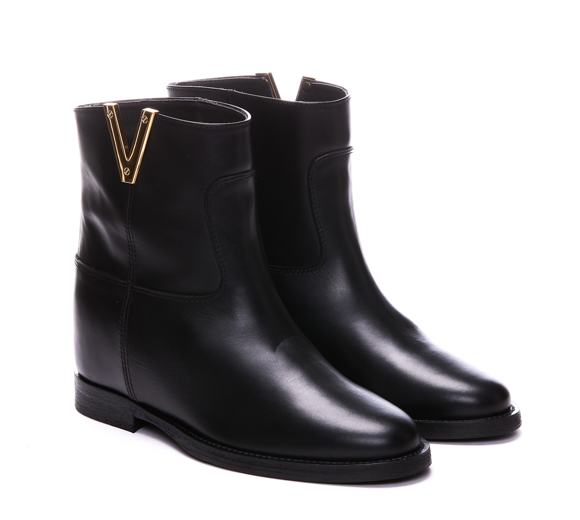 [VIA ROMA 15] Ankle Boots FW26 2576776NERO