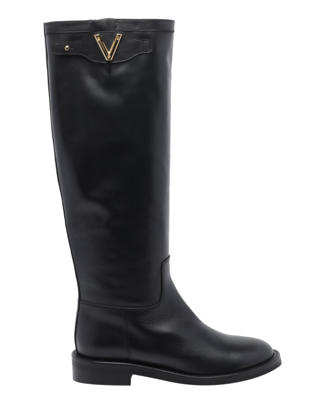 [VIA ROMA 15] Ankle Boots FW26 4440012NERO