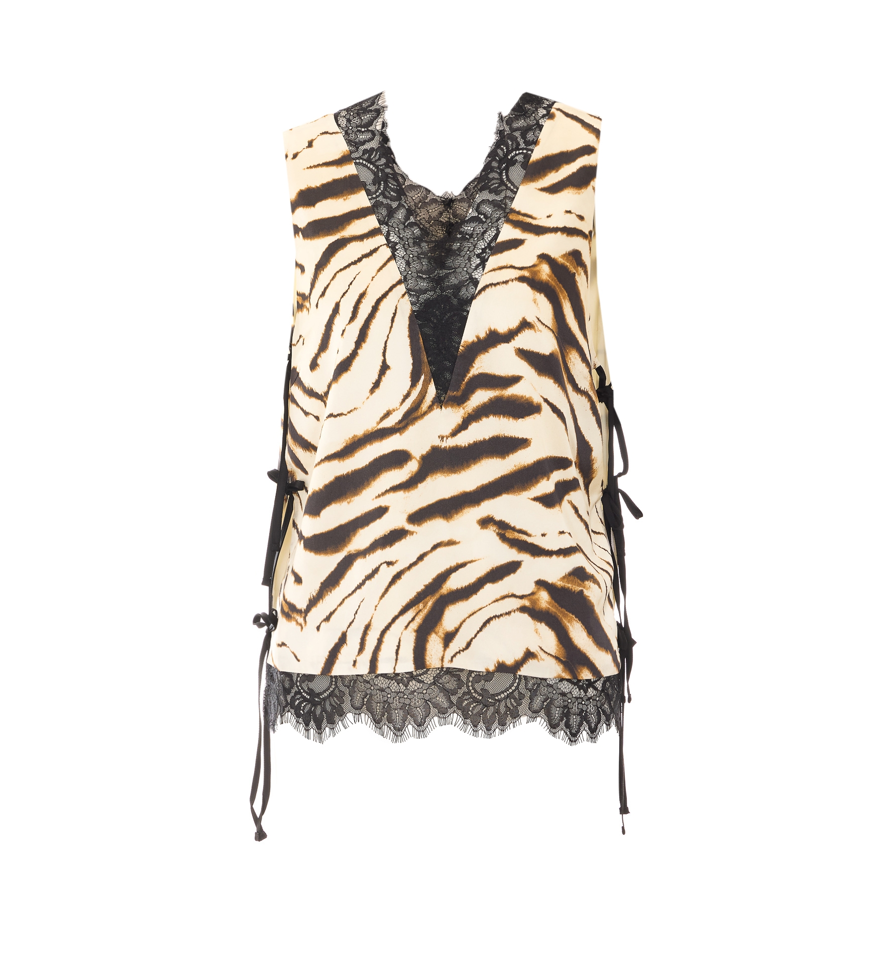 [GANNI] T-shirts Sleeveless FW26 A1040399 135