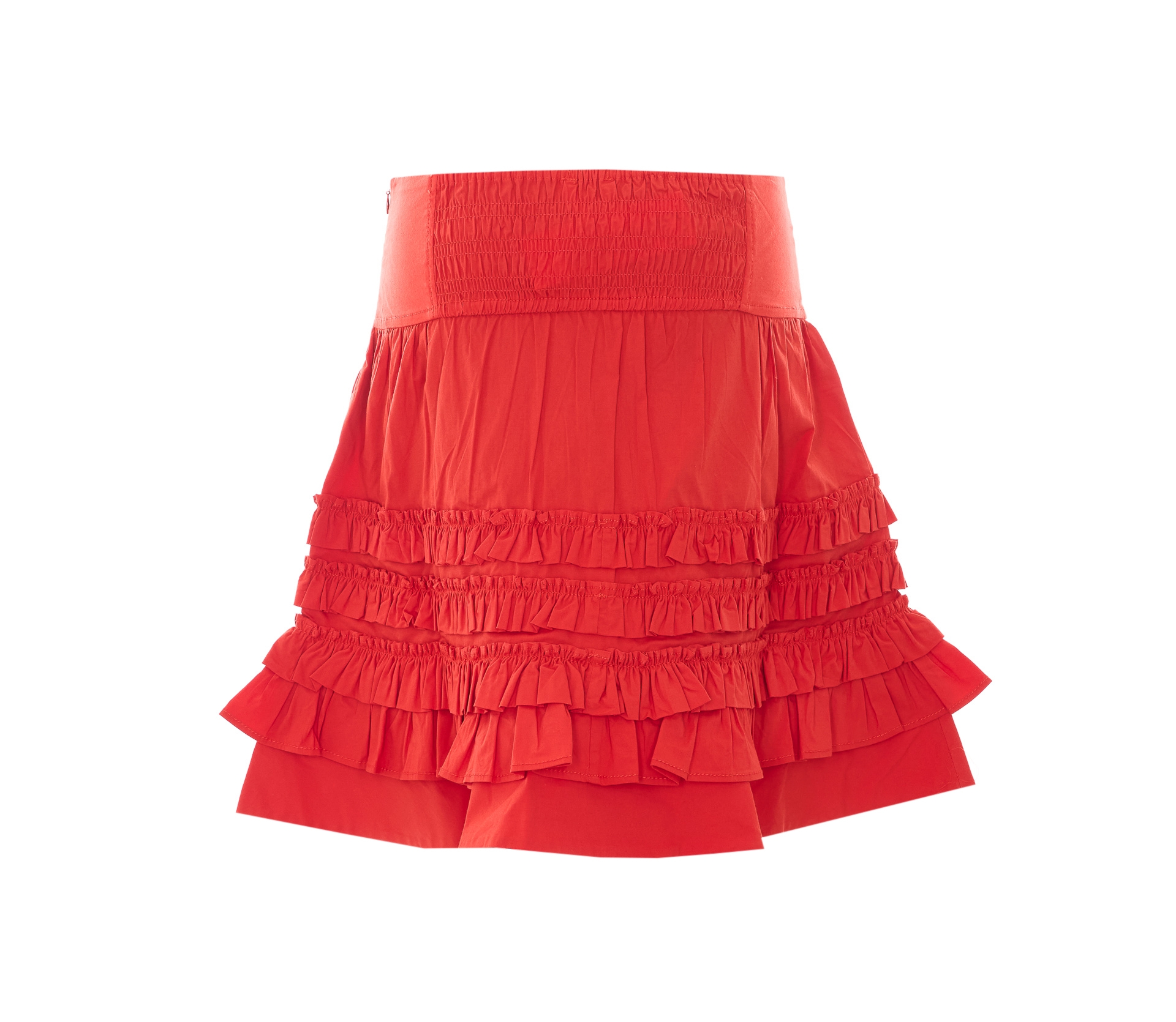 [GANNI] Mini skirt FW26 A1090287 06P