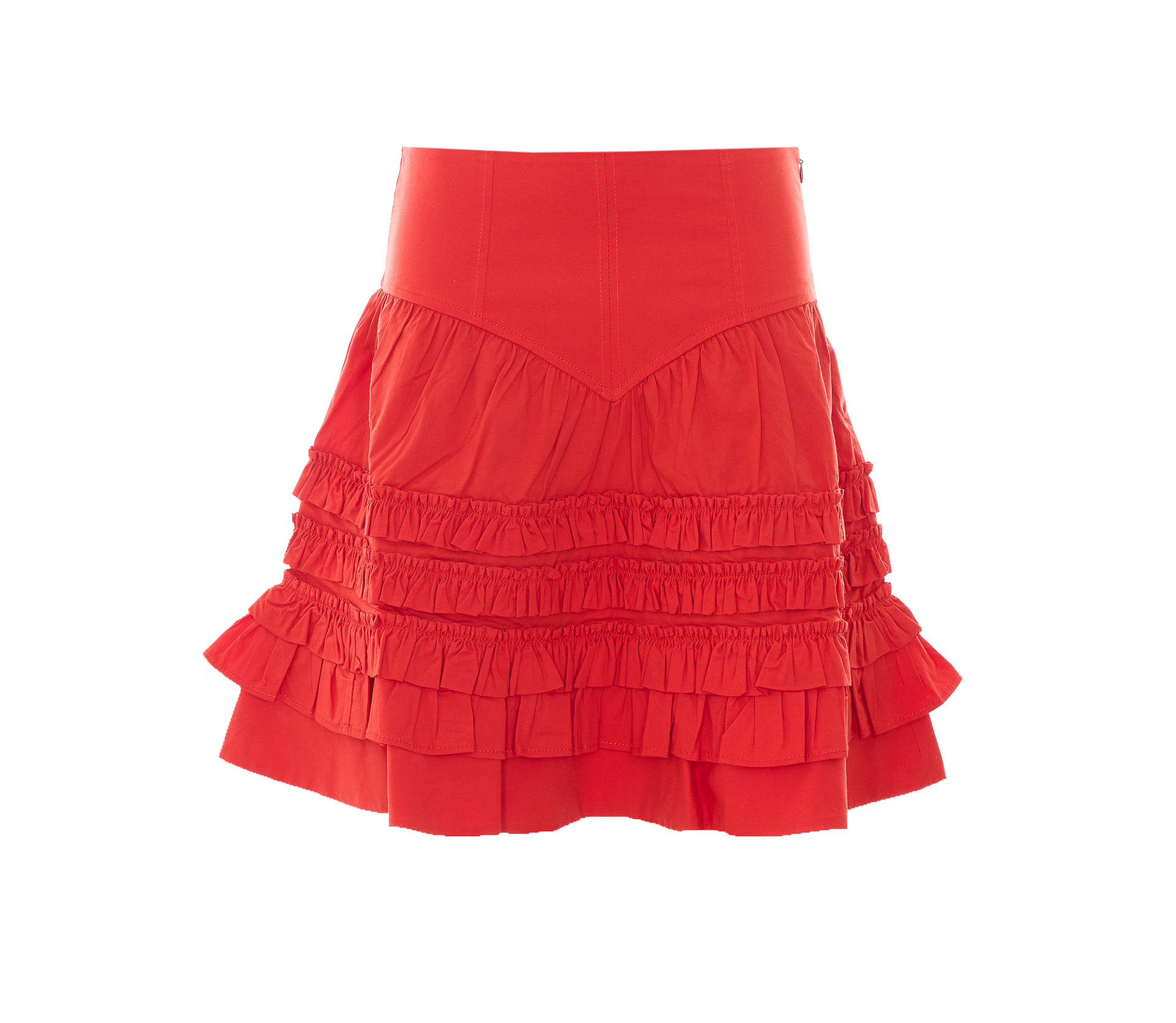 [GANNI] Mini skirt FW26 A1090287 06P