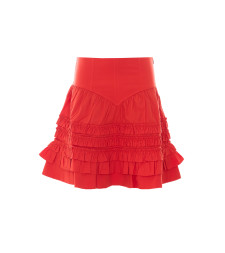 [GANNI] Mini skirt FW26 A1090287 06P