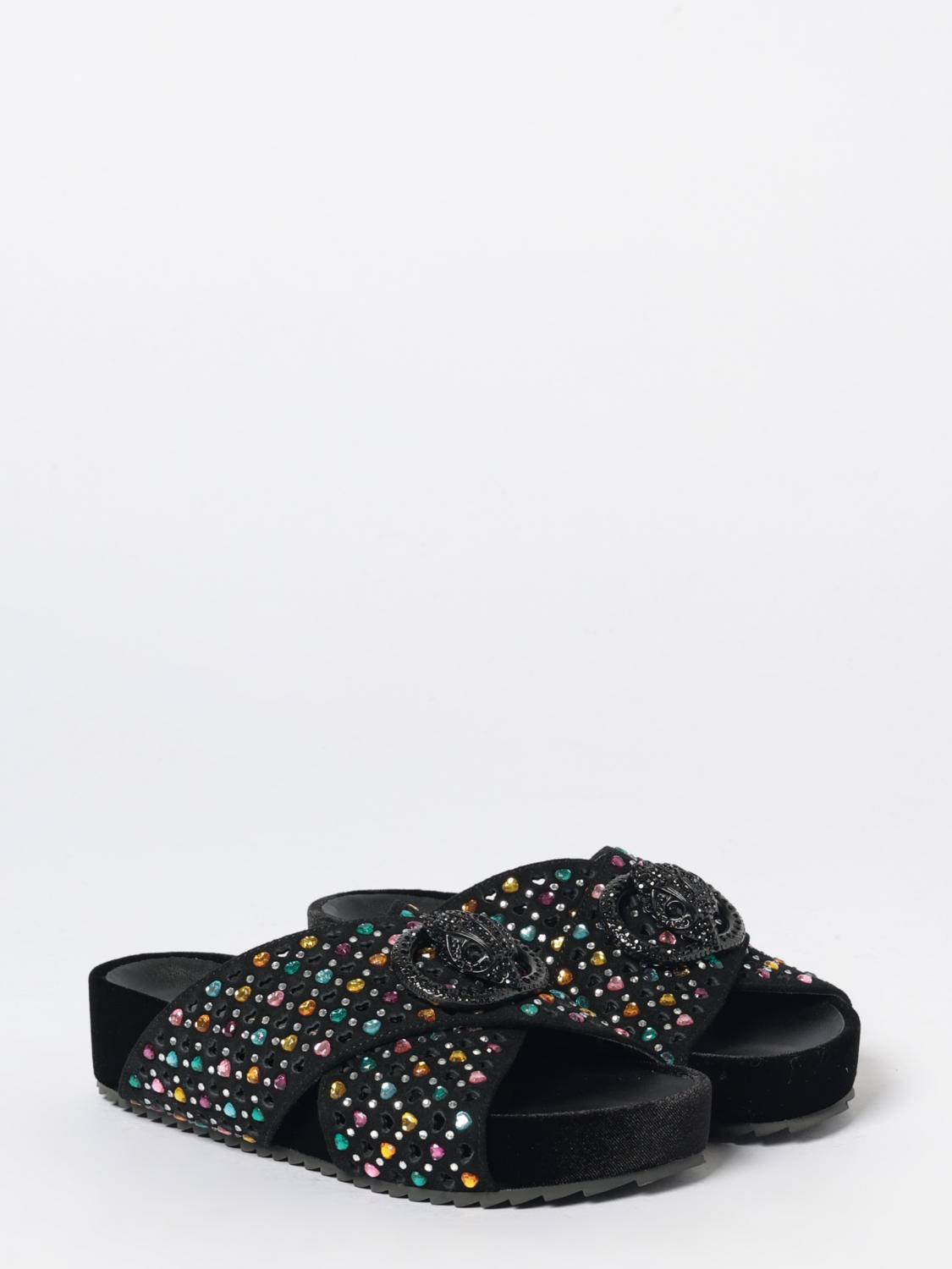 [Kurt Geiger London] Sandals SS26 3973105209 BLACK COMB