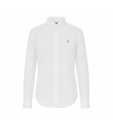 [Polo Ralph Lauren] Shirts Long Sleeve FW26 211891377003WHITE