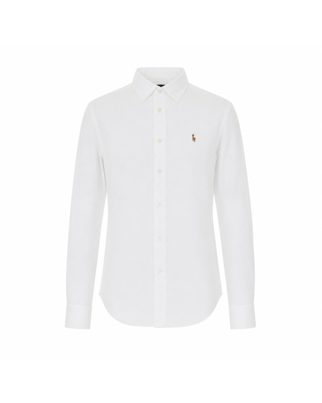 [Polo Ralph Lauren] Shirts Long Sleeve FW26 211891377003WHITE