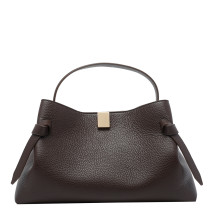 [YUZEFI] Tote bag FW26 GYOZAPEBBLE GRAIN LEATHERL038