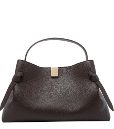[YUZEFI] Tote bag FW26 GYOZAPEBBLE GRAIN LEATHERL038