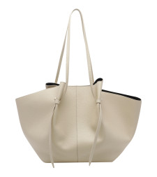 [YUZEFI] Shoulder bag FW26 XL MOCHIPEBBLE GRAIN LEATHERL066