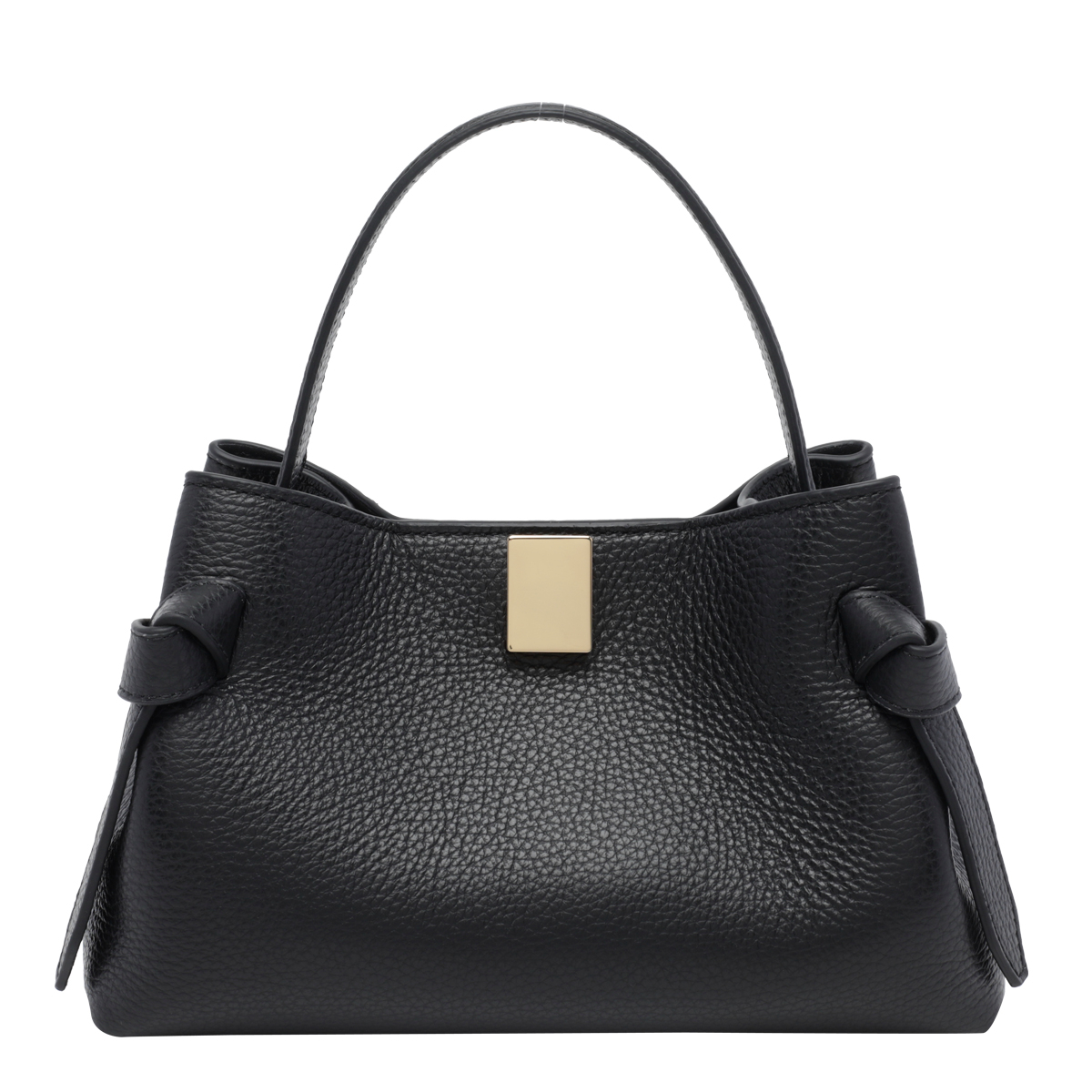 [YUZEFI] Tote bag FW26 GYOZA MINIPEBBLE GRAIN LEATHERL034