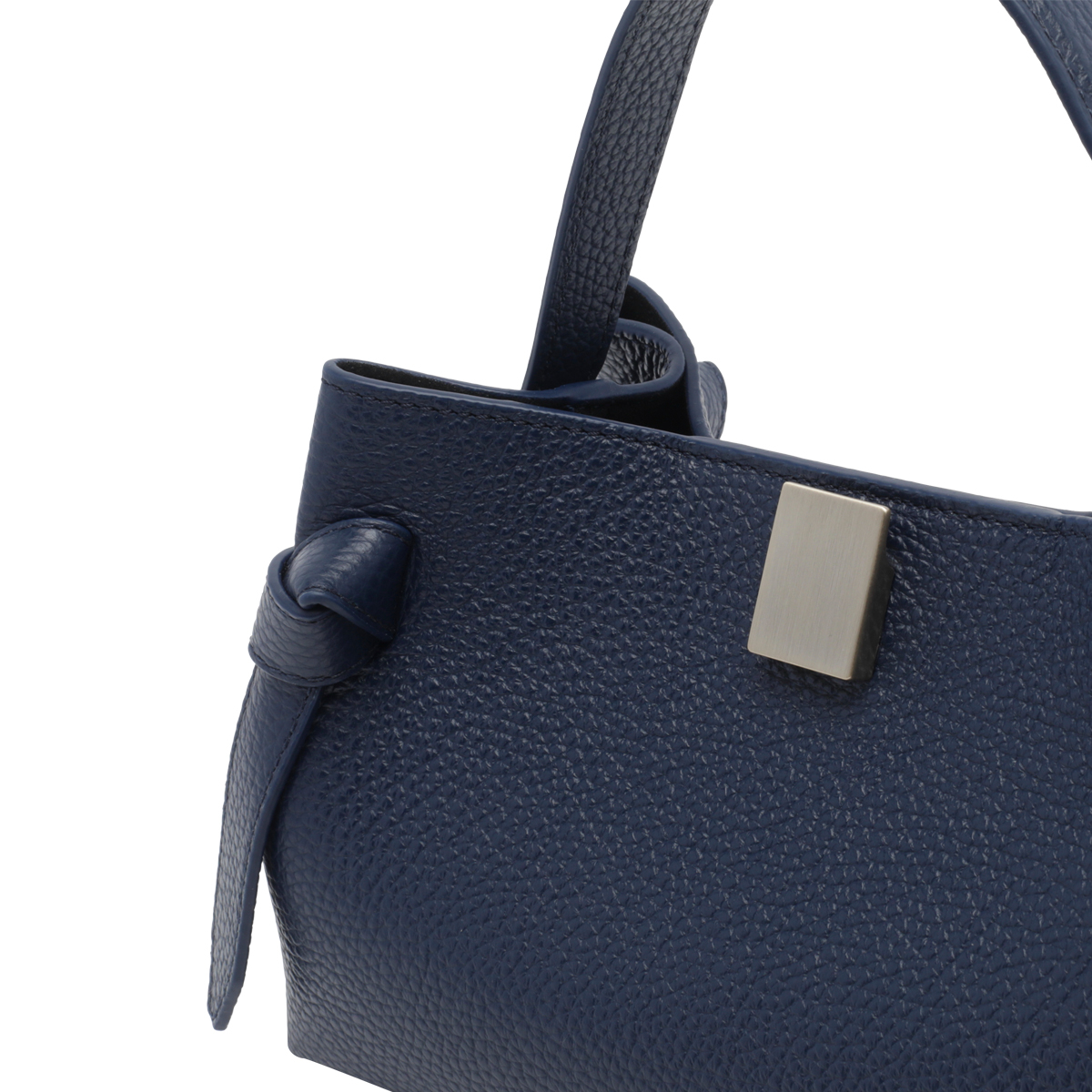 [YUZEFI] Tote bag FW26 GYOZA MINIPEBBLE GRAIN LEATHERL063