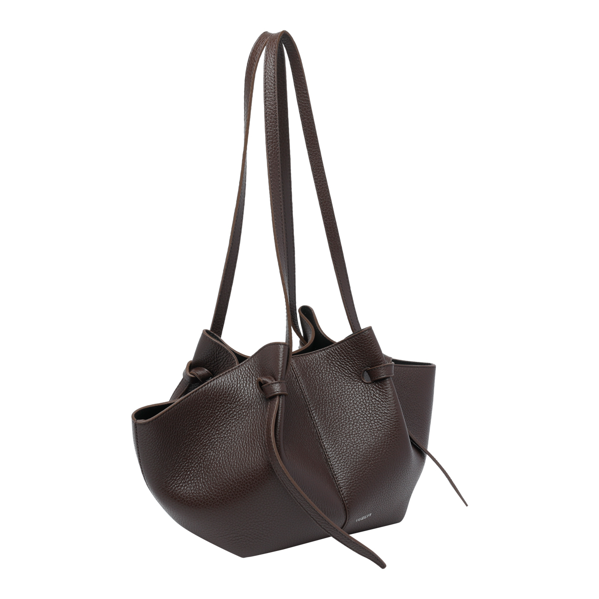 [YUZEFI] Shoulder bag FW26 MOCHIPEBBLE GRAIN LEATHERL038