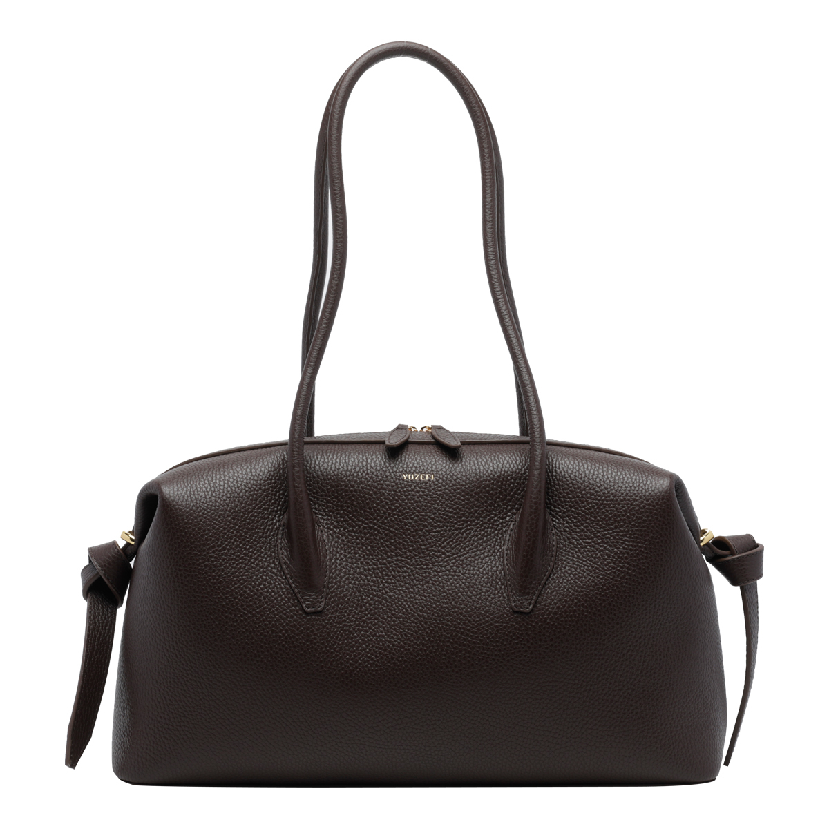 [YUZEFI] Shoulder bag FW26 BRIOCHE DUFFLEPEBBLE GRAIN LEATHERL038