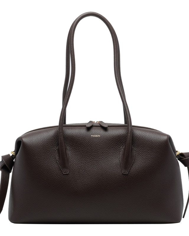 [YUZEFI] Shoulder bag FW26 BRIOCHE DUFFLEPEBBLE GRAIN LEATHERL038